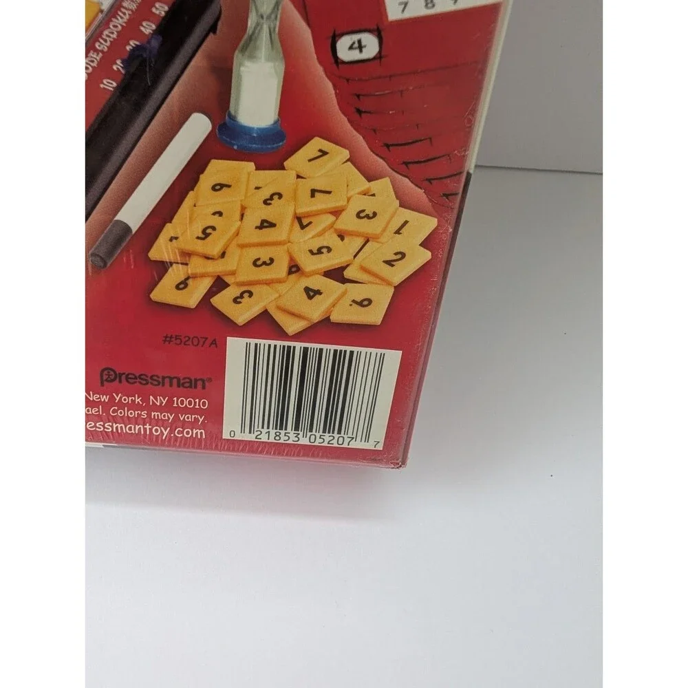 Code Sudoku Board Game by Pressman 2006 New 1-4 Players Puzzle